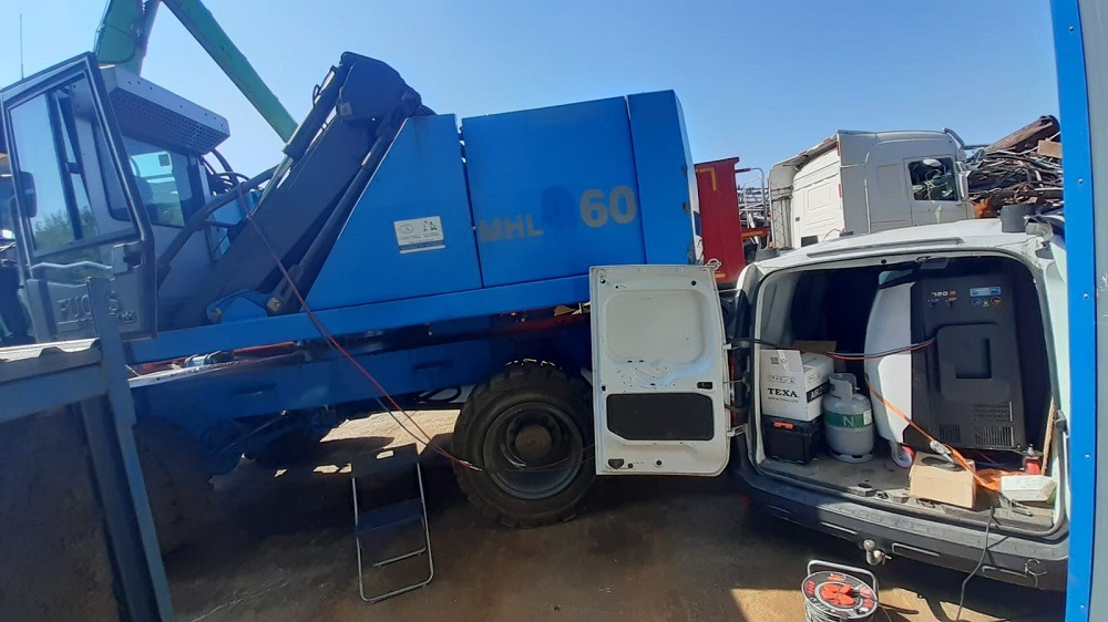 klima-koparka dobijanie czynnika w koparce